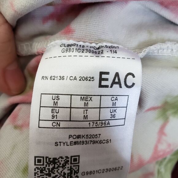 Guess Tie Dye Logo Tee Sz M - Picture 8 of 9